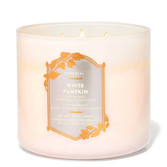 B&BW White Pumpkin Candle - Picture 1 of 4